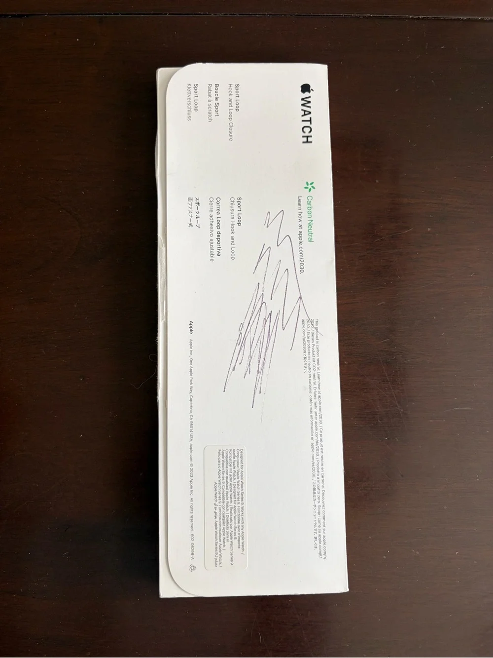 Apple woven nylon